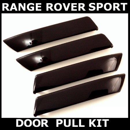 Interior Door Pull Kit - Piano Black - Click Image to Close